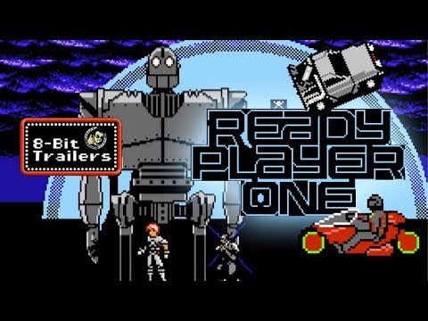 READY PLAYER ONE - 8-Bit Trailers (2018) Steven Spielberg, Ernest Cline sci-fi movie 👾