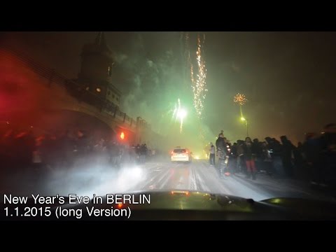 New Year&#039;s Eve in BERLIN 1.1.2015 (long Version)