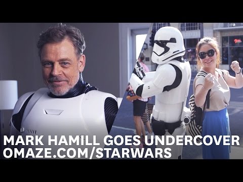 Mark Hamill Goes Undercover as a Stormtrooper on Hollywood Blvd